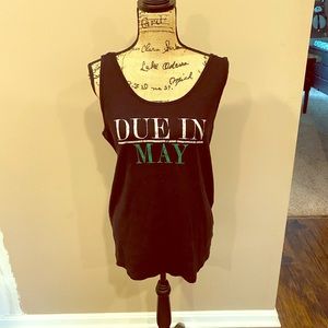 4 for $20. Due in May Maternity tank